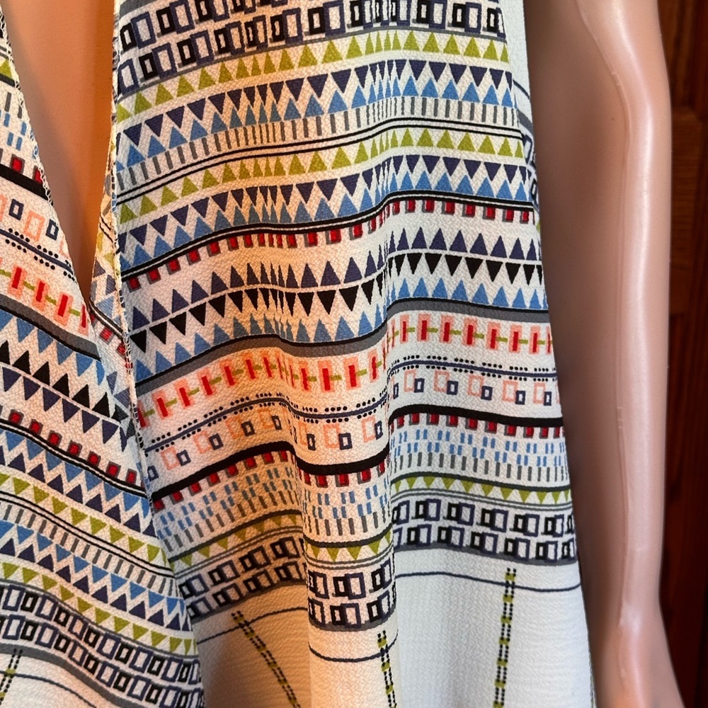 Bohemian Patterned Open Front Kimono Cardigan One… - image 7